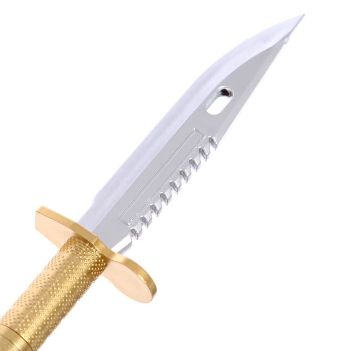 Ручка-прикол Calligrata «Кинжал», синий стержень, гелевая, МИКС