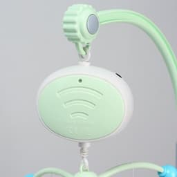 Мобиль музыкальный на кроватку Крошка Я «Мишка на луне», с проектором, МИКС