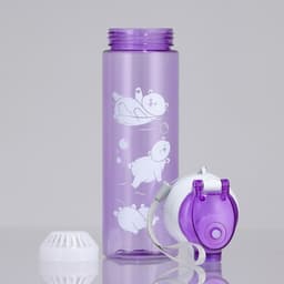 Бутылка для воды пластиковая «Медведи», 600 мл