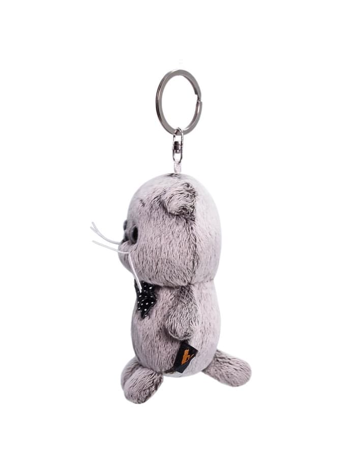 Мягкая игрушка-брелок «Кот Басик с бантиком-бабочкой», 12 см