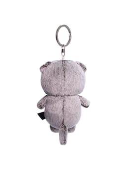 Мягкая игрушка-брелок «Кот Басик с бантиком-бабочкой», 12 см