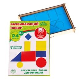 Головоломка Лесная мастерская «Логические блоки Дьенеша»