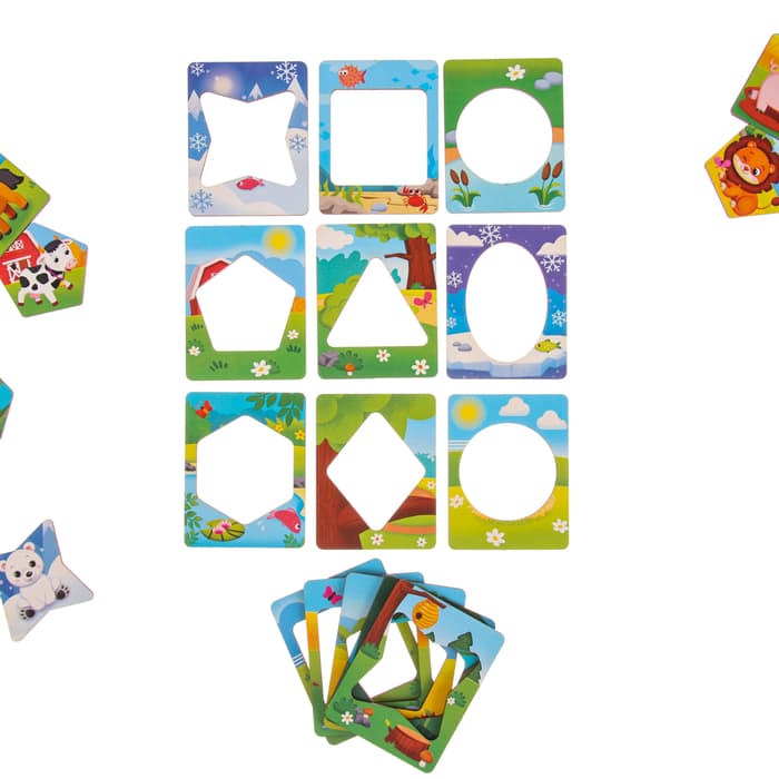 Досочки Сегена Лесная мастерская «Кто где живёт»