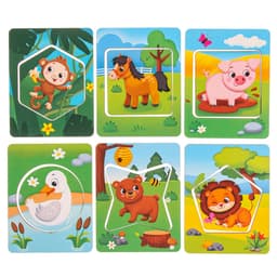 Досочки Сегена Лесная мастерская «Кто где живёт»