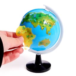 Глобус детский с наклейками «Моя планета», эпоха динозавров