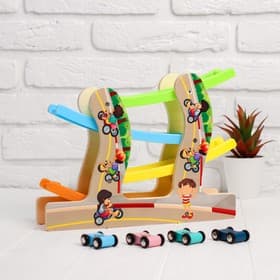 Автотрек детский «Весёлые малыши», 4 уровня