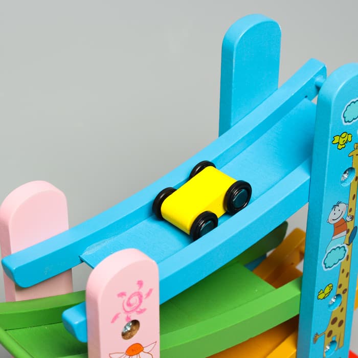 Автодром Лесная мастерская «Зверята», 10×23×21.5 см