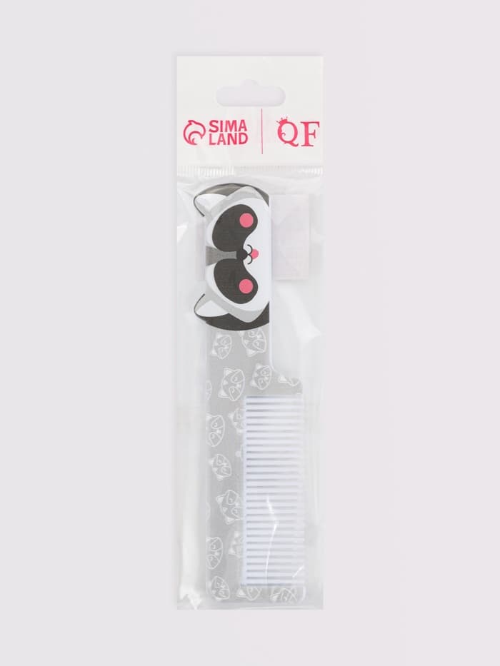 Расчёска фигурная «Енот», 14.5×3.5(±1) см