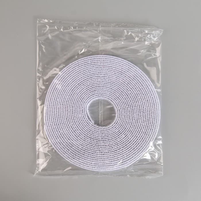 Сетка москитная на окна для защиты от насекомых, 150×130 см, крепление на липучку, белая