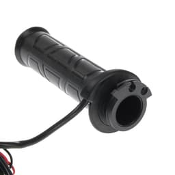 Ручки руля с подогревом, с регулятором, 12 В, посадка 22 мм, черный, набор 2 шт.