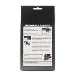 Ручки руля с подогревом, с регулятором, 12 В, посадка 22 мм, черный, набор 2 шт.