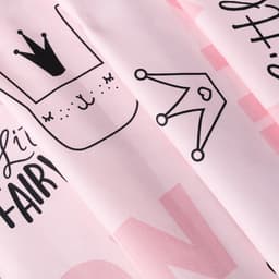 Штора портьерная «Этель» Little crown, 145×260 см, рогожка