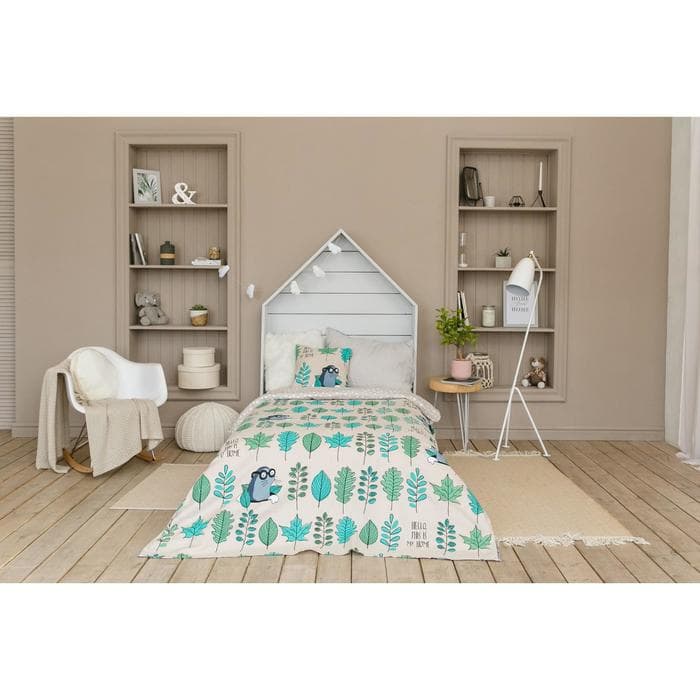 Покрывало 1.5-спальное «Этель» My home, 145×210 см, хлопок 100%