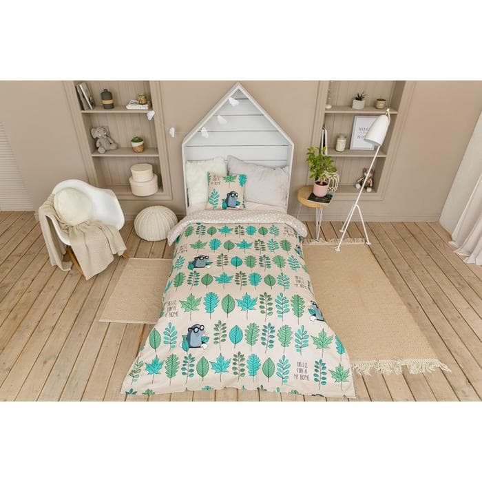 Покрывало 1.5-спальное «Этель» My home, 145×210 см, хлопок 100%