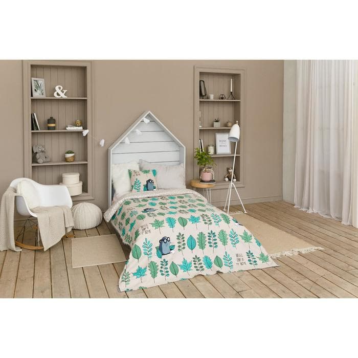 Покрывало 1.5-спальное «Этель» My home, 145×210 см, хлопок 100%