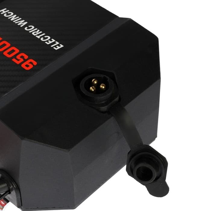 Лебедка электрическая ТУНДРА, 12V, 9500 lb (4.3 т), 5.5 л.с., до 9.8 м/мин, 8.3 мм × 28 м