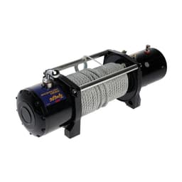 Лебедка электрическая ТУНДРА, 12V, 9500 lb (4.3 т), 5.5 л.с., до 9.8 м/мин, 8.3 мм × 28 м