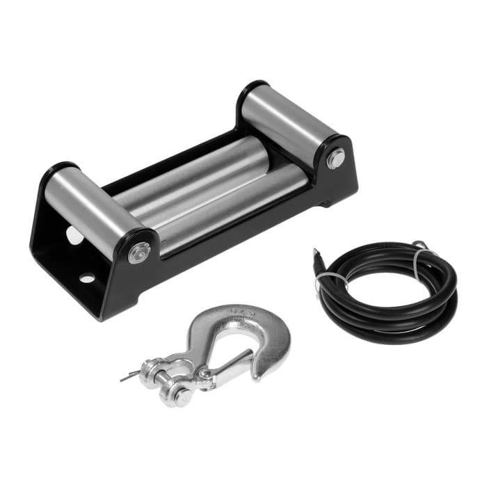 Лебедка электрическая ТУНДРА, 12V, 9500 lb (4.3 т), 5.5 л.с., до 9.8 м/мин, 8.3 мм × 28 м