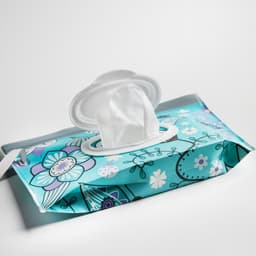 Контейнер для салфеток с петелькой «Абстракция», МИКС