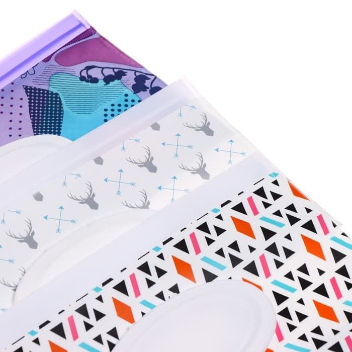 Контейнер для салфеток с петелькой «Абстракция», МИКС