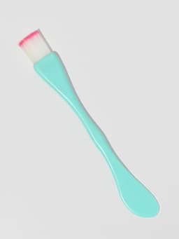 Кисть для масок, двусторонняя, с лопаткой, 15.5 (±1) см, МИКС