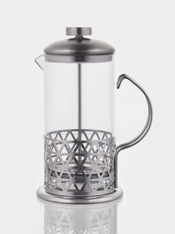 Френч-пресс стеклянный Доляна «Фараон», 600 мл, 14×11×21.5 см