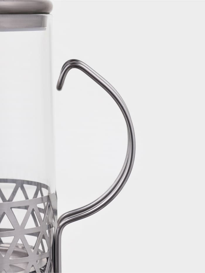 Френч-пресс стеклянный Доляна «Фараон», 600 мл, 14×11×21.5 см