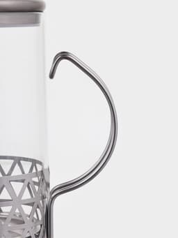 Френч-пресс стеклянный Доляна «Фараон», 600 мл, 14×11×21.5 см