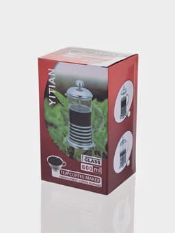 Френч-пресс стеклянный Доляна «Фараон», 600 мл, 14×11×21.5 см