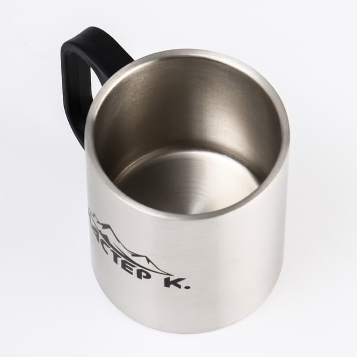 Термокружка, 180 мл, «Мастер К», сохраняет тепло 2 ч, хром