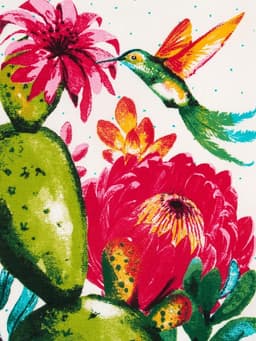 Кухонное полотенце «Доляна. Кактусы», 35×60 см, 100% хлопок, 160 г/м²