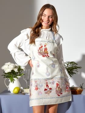 Фартук кухонный «Этель. Пасхальные Тильды», 60×70 см, 100% хлопок, саржа 190 г/м²
