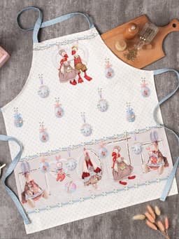 Фартук кухонный «Этель. Пасхальные Тильды», 60×70 см, 100% хлопок, саржа 190 г/м²