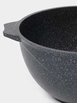 Казан Мечта «Гранит Star», 4 л, литые ручки, антипригарное покрытие, стеклянная крышка, литой алюминий, тёмно-синий