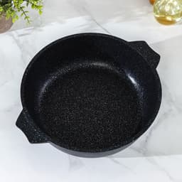 Жаровня Мечта «Гранит Star», 4 л, d=30 см, стеклянная крышка, антипригарное покрытие, серая