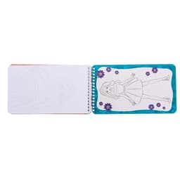 Раскраска - альбом «Стильный образ», 72 стр., с наклейками и трафаретами