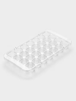 Форма для льда «Сапфир», 28 ячеек, 24×12.7×2 см, прозрачная