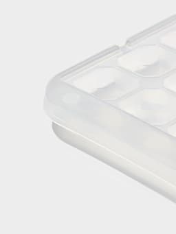 Форма для льда «Сапфир», 28 ячеек, 24×12.7×2 см, прозрачная