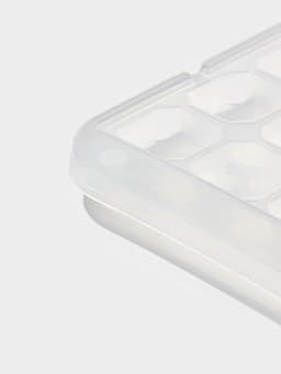 Форма для льда «Сапфир», 28 ячеек, 24×12.7×2 см, прозрачная