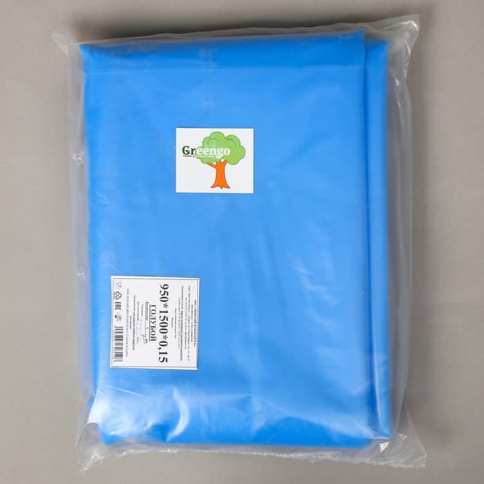 Мешок - вкладыш в бочку, 220 л, 95×150 см, 150 мкм, обработка от цветения воды, Greengo