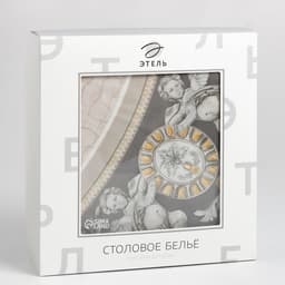 Скатерть «Этель» Classic style, 110×145 см ±3 см, 100% хлопок, саржа 190 г/м², с ВГМО