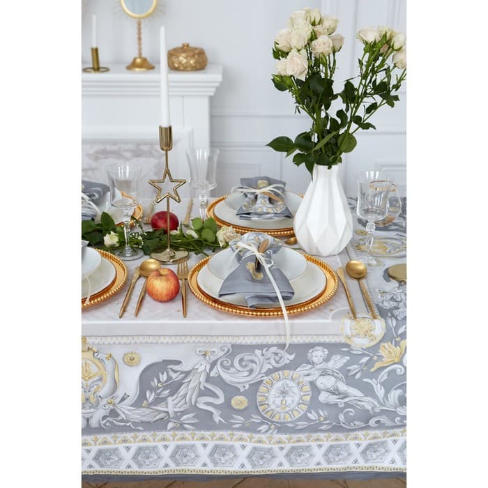 Скатерть «Этель» Classic style, 110×145 см ±3 см, 100% хлопок, саржа 190 г/м², с ВГМО