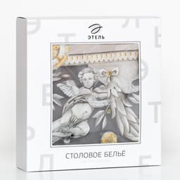 Скатерть «Этель» Classic style, 110×145 см ±3 см, 100% хлопок, саржа 190 г/м², с ВГМО