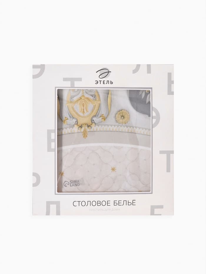 Скатерть «Этель» Classic style, 110×145 см ±3 см, 100% хлопок, саржа 190 г/м², с ВГМО