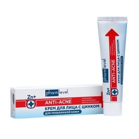 Крем для лица с цинком «Анти-акне», для проблемной кожи, 50 мл