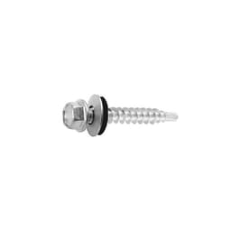 Саморез для крепления кровли Steelrex, сверло, цинк 6.3×150, 300 шт.