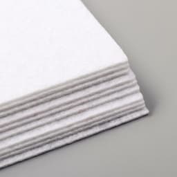 Фетр жесткий 1 мм 20×30 см белый