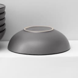 Набор тарелок Доляна «Ваниль», 18 предметов: 6 тарелок d=19 см, 6 тарелок d=27 см, 6 мисок d=19 см, керамика, серый