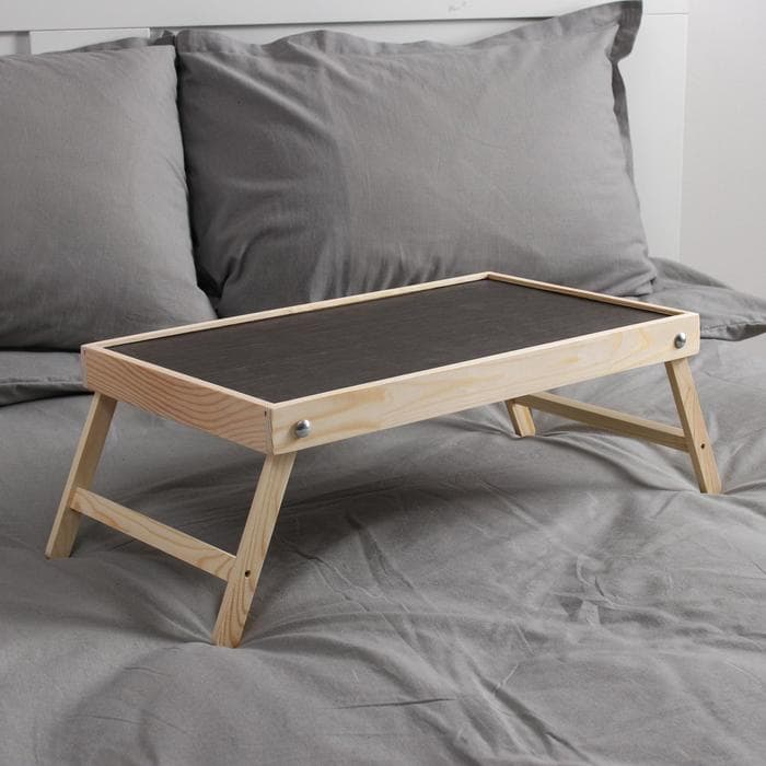 Столик для завтрака Дарим Красиво «Ренессанс», натуральный, 50×30 см, дерево, бежевый