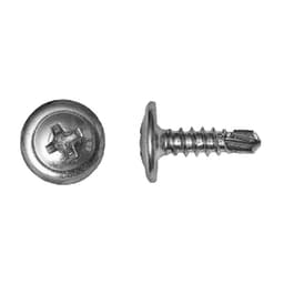 Саморез полусфера Steelrex с прессшайбой, сверло, цинк 4.2×32, 6 000 шт.